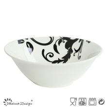 Populäres weißes Porzellan mit Decal Bowl